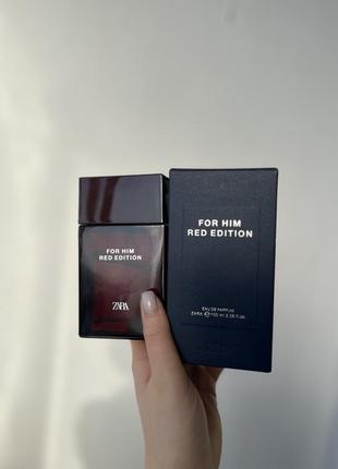 Парфум zara for him red edition 100 ml