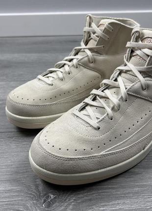 Мужские оригинальные кроссовки jordan 2 retro deconstructed sail3 фото