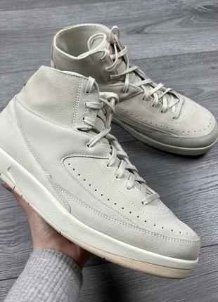 Мужские оригинальные кроссовки jordan 2 retro deconstructed sail1 фото