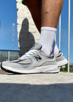 Кроссовки new balance 2002r light grey