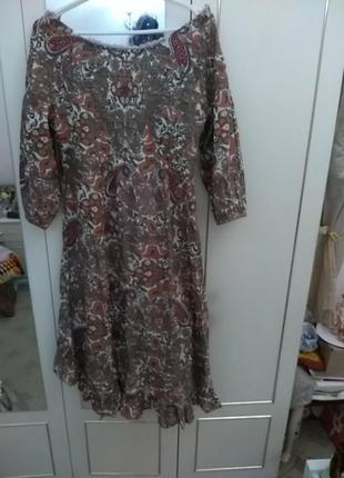 Шикарное платье х.б 46 р 7