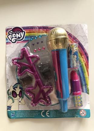 Новий набір hasbro my little pony rarity toys з окулярами-зірочками