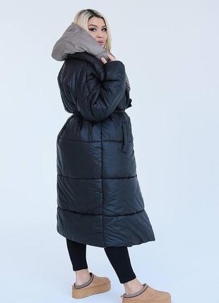 Зимове пальто ковдра2 фото