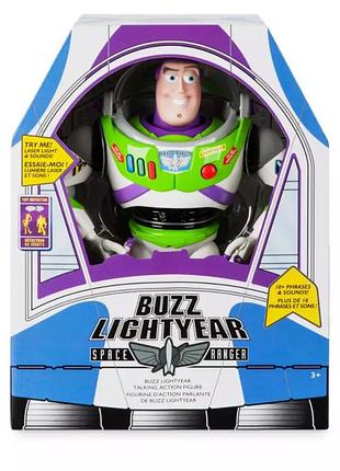 Базз лайтер disney buzz lightyear interactive talking action figure – toy story – 12''