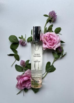 Парфюм zara noble wisteria 30 ml новые упакованные1 фото