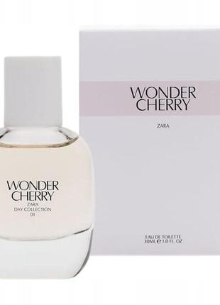 Туалетна вода zara wonder cherry 30 ml нові запаковані2 фото