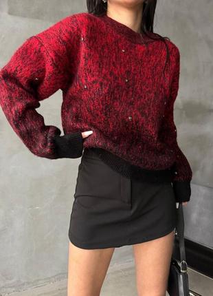 Кофточка с камушками тренд 2024 туречевица 🇹🇷