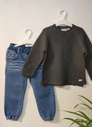 Джинси джинсы кофта реглан zara h&amp;m