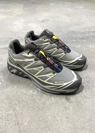 Мужские кроссовки salomon xt-6 gore-tex brow