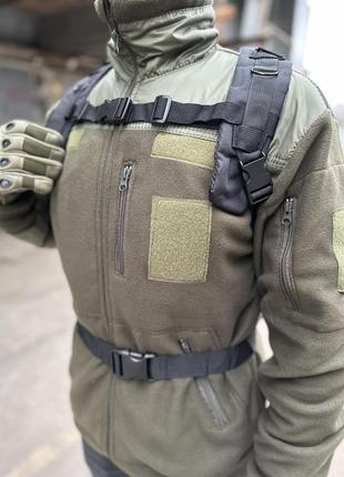 Чорний тактичний рюкзак. армійський військовий рюкзак. 25 l3 фото