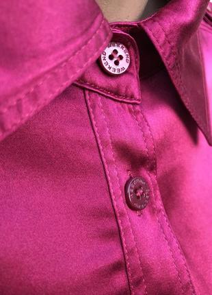 Винтаж,шёлковая,атласная блузка,рубашка max mara оригинал,люкс бренд9 фото