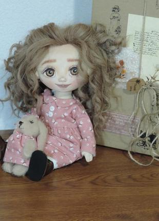 Текстильная кукла, ручная работа, интерьерная кукла6 фото