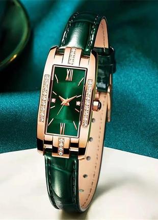 Красивые женские наручные часы и браслет3 фото