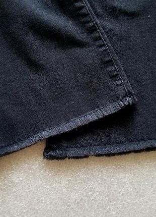 Джинсы брюки клеш с широкой штаниной4 фото