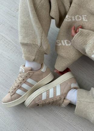 Женские кроссовки adidas campus pink