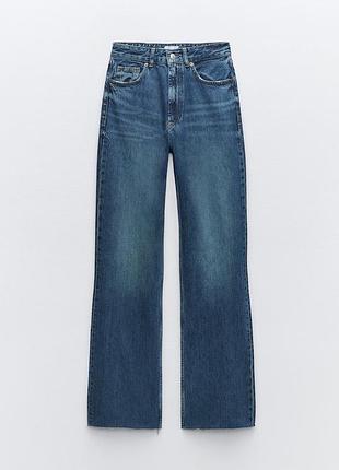 Джинси zara. trf wide leg 32,34,36,385 фото