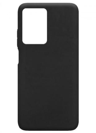 Чехол fiji soft для xiaomi 11t / 11t pro силикон бампер черный