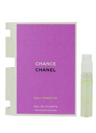 Chanel chance eau fraiche туалетна вода (пробник)1 фото