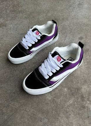 Кроссовки мужские vans knu skool purple6 фото