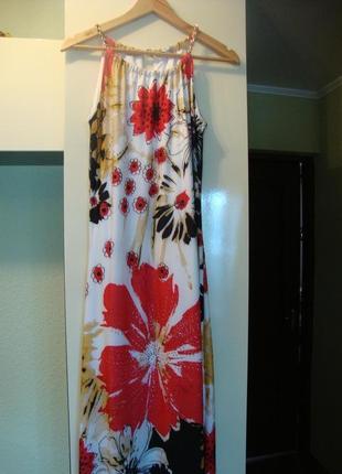 Сарафан в квітковий принт італія