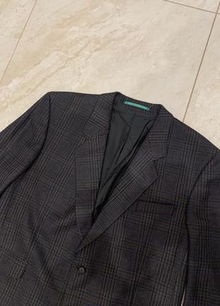 Вінтажний вовняний піджак c&a класичний чоловічий canda жакет блейзер2 фото