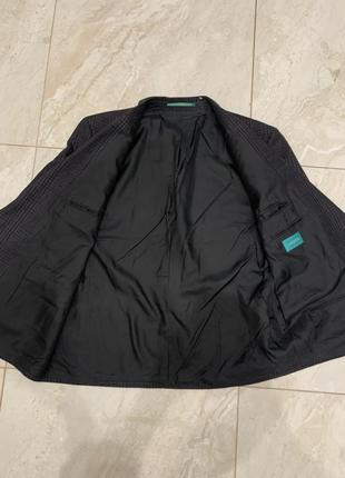 Вінтажний вовняний піджак c&a класичний чоловічий canda жакет блейзер4 фото