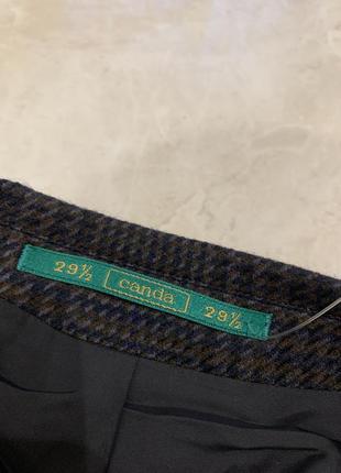 Вінтажний вовняний піджак c&a класичний чоловічий canda жакет блейзер6 фото