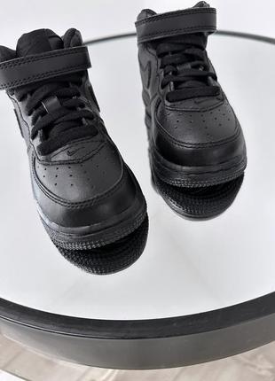 Качественные высокие кроссовки / хайтопы nike air force3 фото