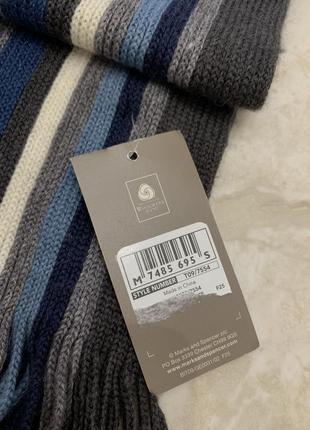 Шарф marks & spencer вовняний шерсть3 фото