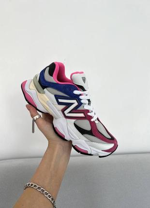 Кроссовки new balance 9060 purple pink10 фото