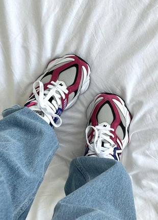 Blue pink new balance deals