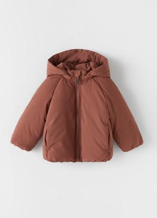 Хорошая теплая куртка для мальчиков от zara