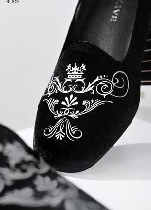 Туфли женские черные нарядные лакированые5 фото