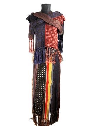 Винтажный костюм юбка/ топ jean paul gaultier