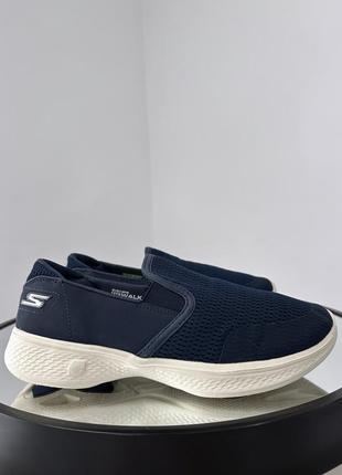 Комфортні м'які спортивні мокасини skechers