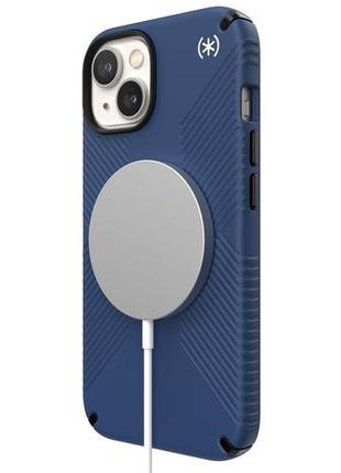 Чехол противоударный speck presidio2 grip magsafe 150117-9974 для iphone 14/15 plus (6.7") coastal blue