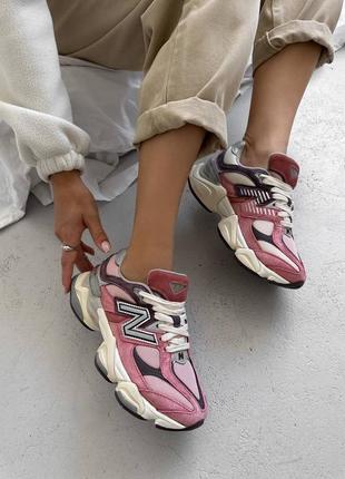 Кросівки new balance 9060 cherry blossom6 фото