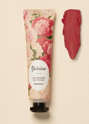 Кремові румʼяна/помада для щік та губ la mousse de rouge daphné