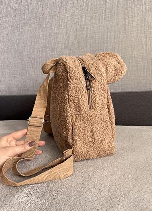 Рюкзак тедди с ушками и печеньем