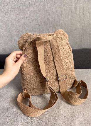 Рюкзак тедди с ушками и печеньем