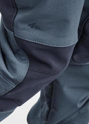 Детские штаны mh500 для туризма, для детей 2-6 лет – серые – 3-4 г 96-102 см