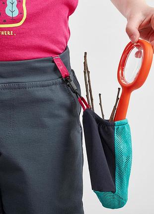 Детские штаны mh500 для туризма, для детей 2-6 лет – серые – 3-4 г 96-102 см