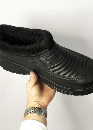Черевики чоловічі. 42 розмір, взуття зимове робоче для чоловіків. колір: чорний3 фото