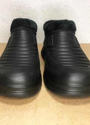 Черевики чоловічі. 42 розмір, взуття зимове робоче для чоловіків. колір: чорний9 фото