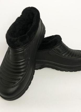Черевики чоловічі. 42 розмір, взуття зимове робоче для чоловіків. колір: чорний6 фото