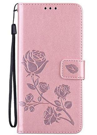 Чехол-книжка " роза" для xiaomi redmi note 12 pro 5g
