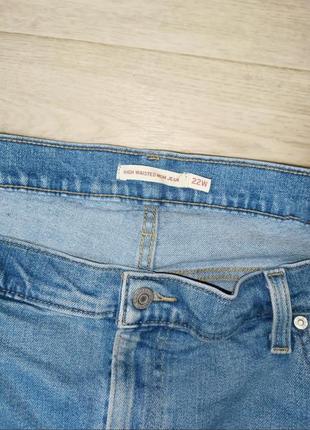 Джинсы levi's high waisted mom jean 58-62 размер9 фото