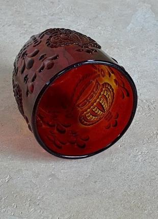 Склянка olens "корона", 250 мл, червоний tm0006-r6 фото