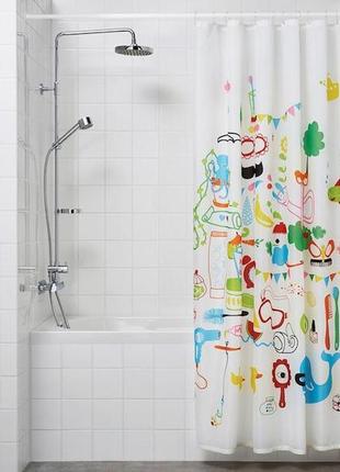 Икеа штанга для шторы в ванную ботарен, 903.149.73