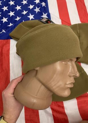 Тактическая шапка ecwcs polartec флисовая армии сша cap synthetic microfleece coyote